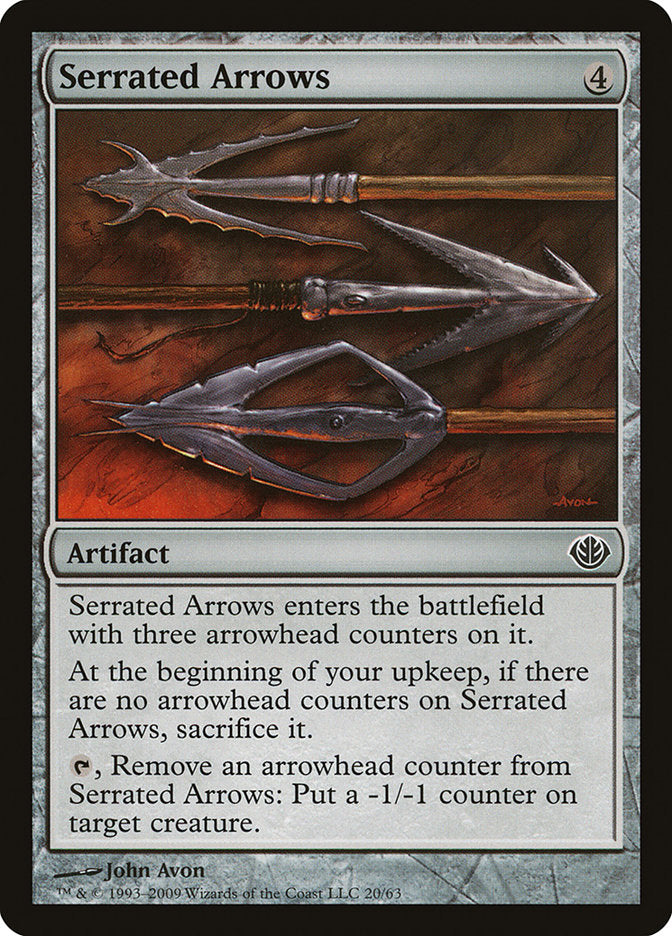 Serrated Arrows (20) [Duel Decks: Garruk vs. Liliana] | Odin's Place