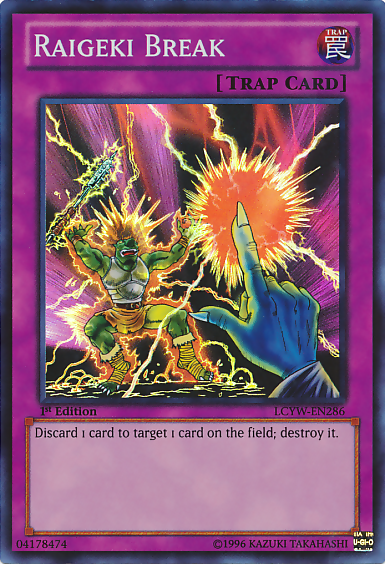 Raigeki Break [LCYW-EN286] Super Rare | Odin's Place