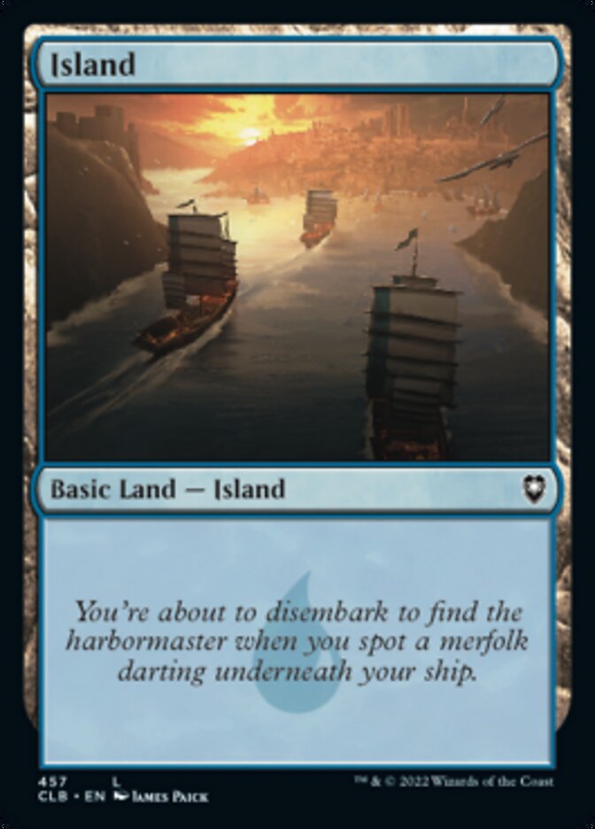Island (457) [Commander Legends: Battle for Baldur's Gate] | Odin's Place