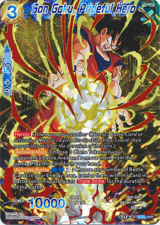 Son Goku, Prideful Hero (BT8-127) [Malicious Machinations] | Odin's Place
