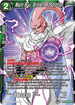 Majin Buu, Brilliant Absorption (BT14-079) [Cross Spirits] | Odin's Place