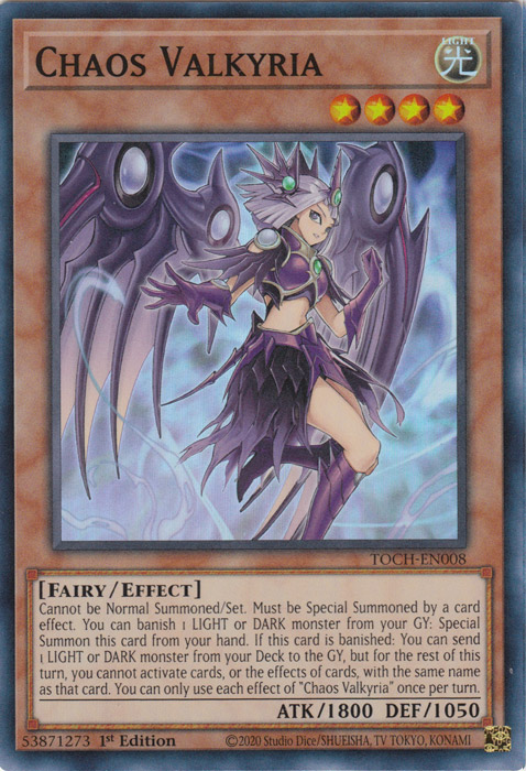Chaos Valkyria [TOCH-EN008] Super Rare | Odin's Place