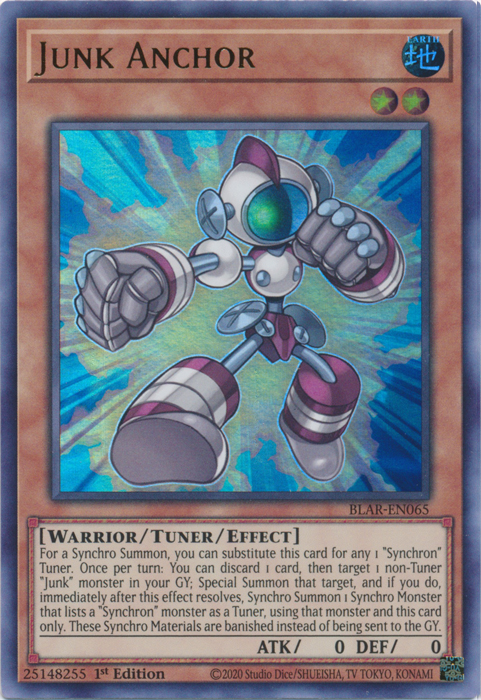 Junk Anchor [BLAR-EN065] Ultra Rare | Odin's Place