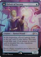 Delver of Secrets // Insectile Aberration (Borderless) [Secret Lair: From Cute to Brute] | Odin's Place