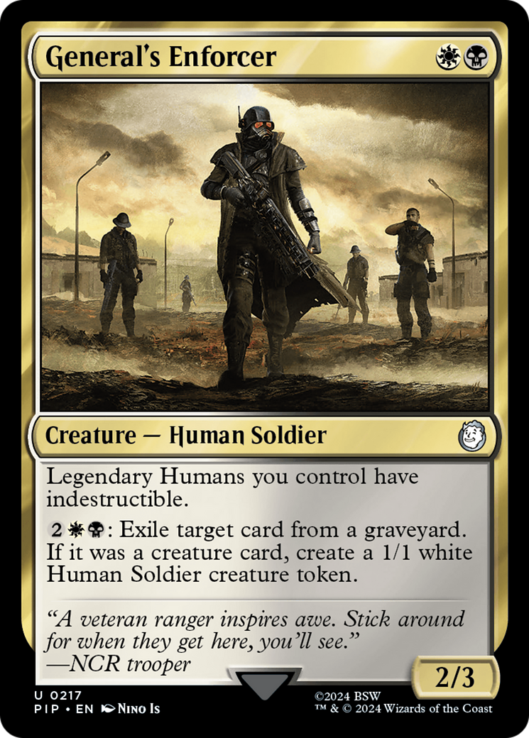 General's Enforcer [Fallout] | Odin's Place