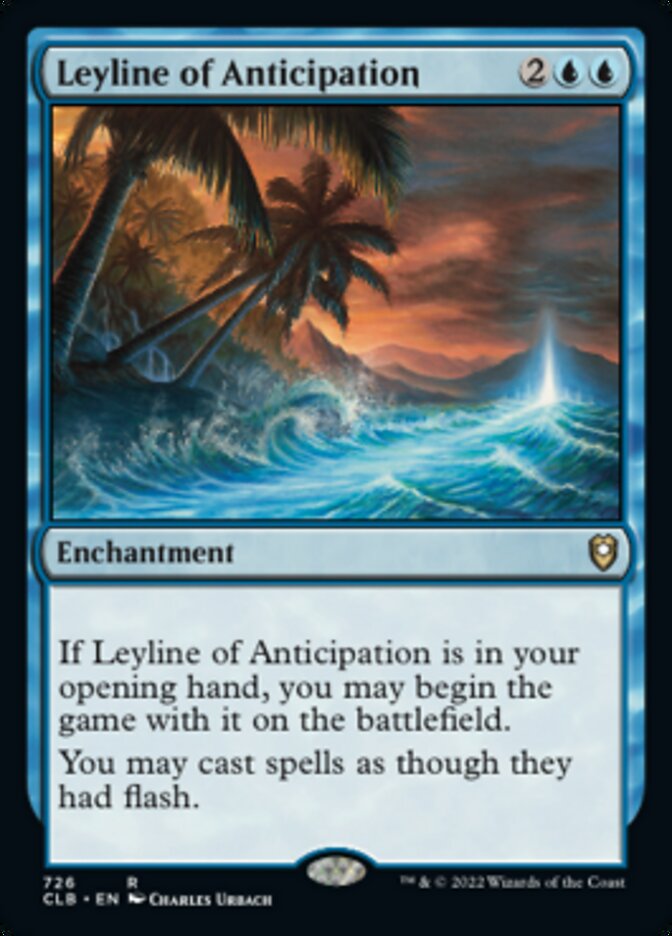 Leyline of Anticipation [Commander Legends: Battle for Baldur's Gate] | Odin's Place
