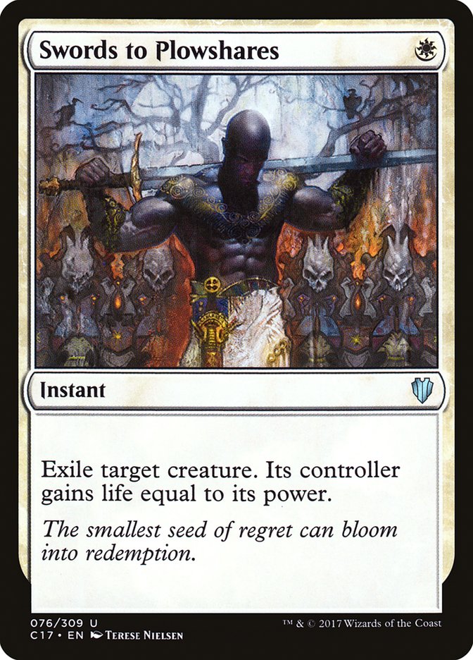 Swords to Plowshares (76) [Commander 2017] | Odin's Place