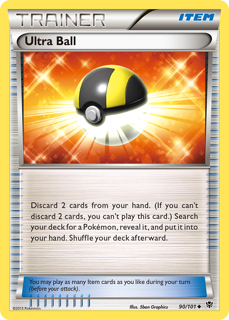 Ultra Ball (90/101) [Black & White: Plasma Blast] | Odin's Place