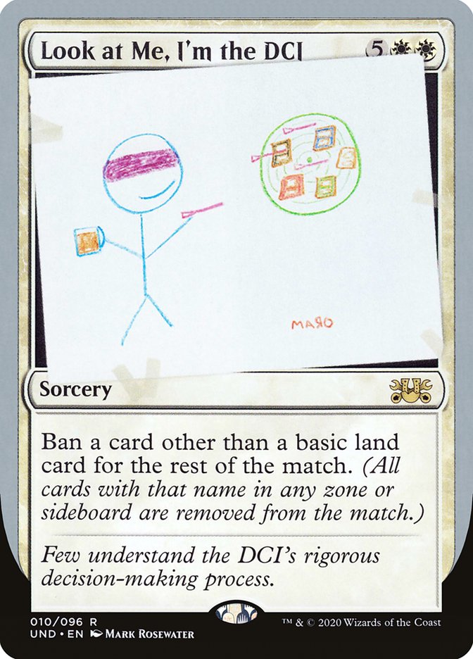 Look at Me, I'm the DCI [Unsanctioned] | Odin's Place