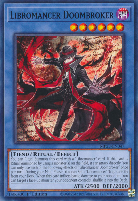 Libromancer Doombroker [MP23-EN047] Common | Odin's Place