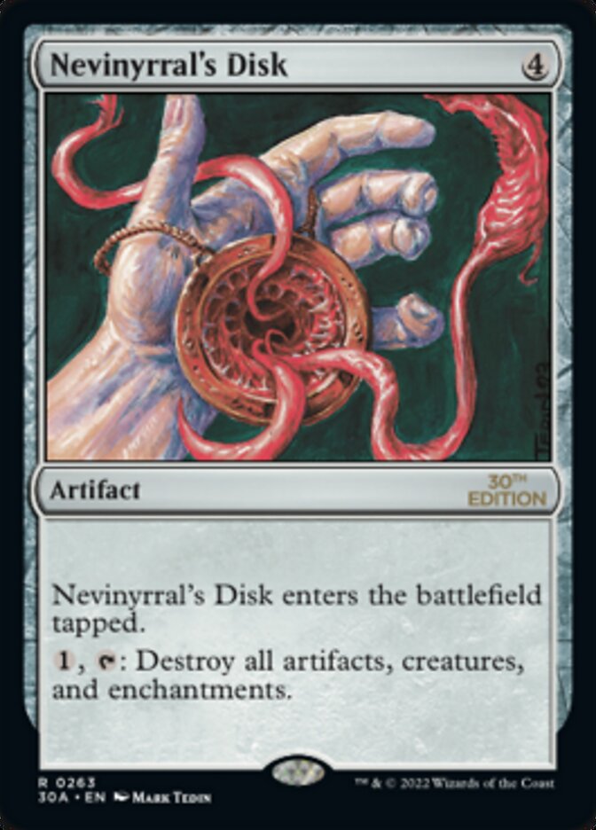 Nevinyrral's Disk [30th Anniversary Edition] | Odin's Place