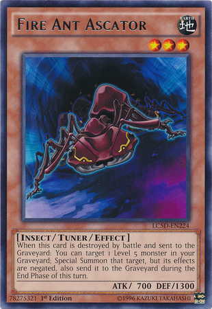 Fire Ant Ascator [LC5D-EN224] Rare | Odin's Place