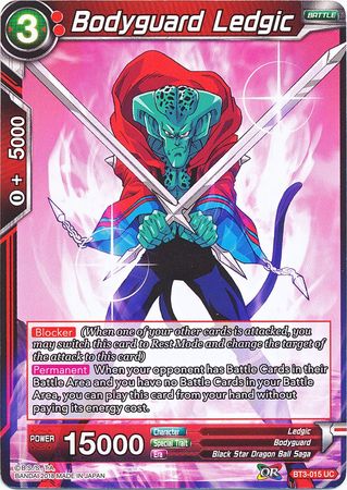 Bodyguard Ledgic (BT3-015) [Cross Worlds] | Odin's Place