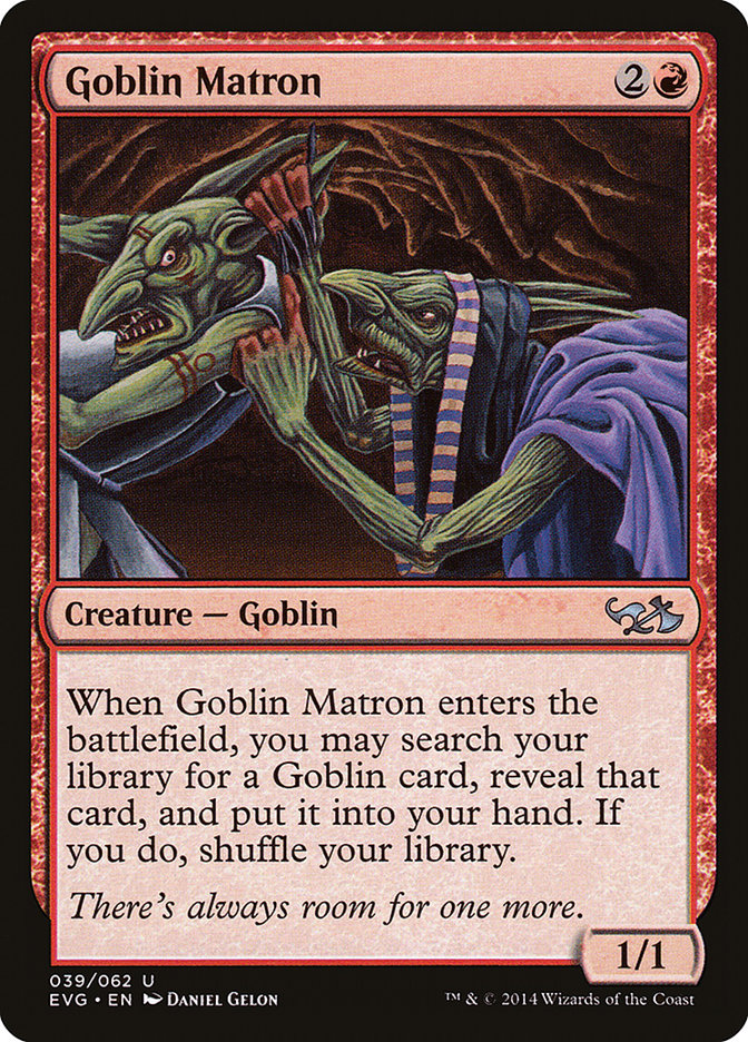 Goblin Matron (39) (Elves vs. Goblins) [Duel Decks Anthology] | Odin's Place