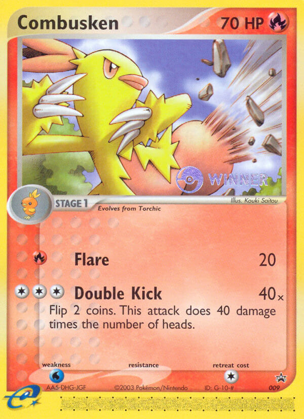 Combusken (009) [Nintendo: Black Star Promos] | Odin's Place