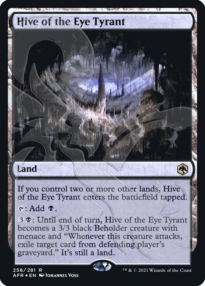 Hive of the Eye Tyrant (Ampersand Promo) [Dungeons & Dragons: Adventures in the Forgotten Realms Promos] | Odin's Place