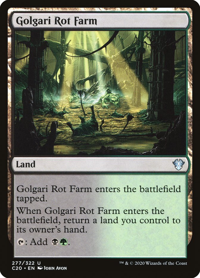Golgari Rot Farm [Commander 2020] | Odin's Place