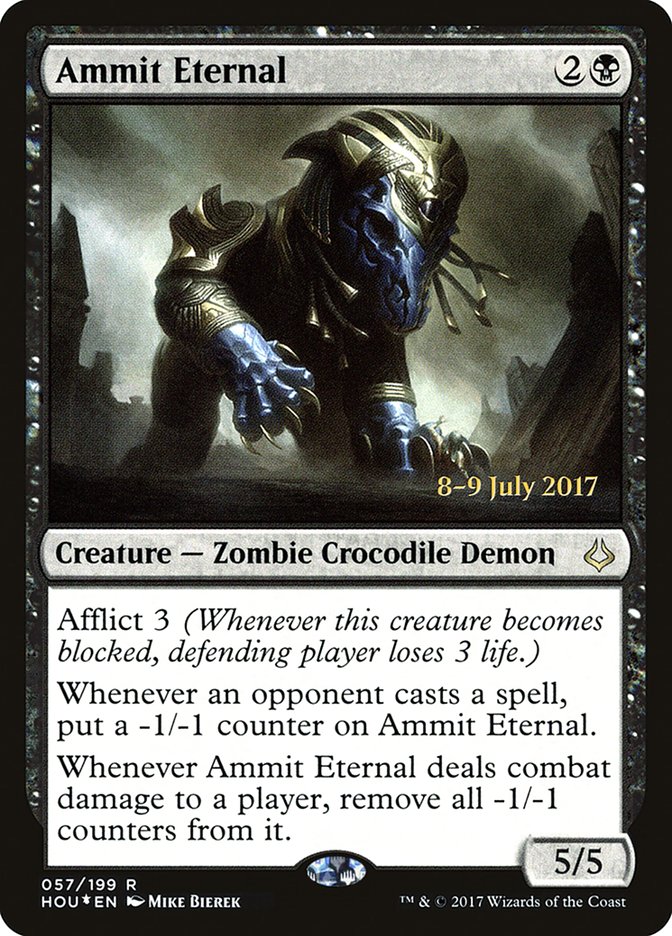 Ammit Eternal (57) [Hour of Devastation Prerelease Promos] | Odin's Place