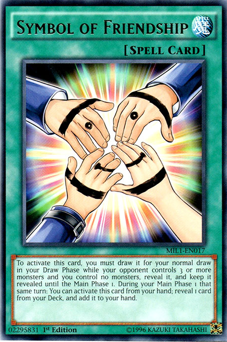 Symbol of Friendship [MIL1-EN017] Rare | Odin's Place