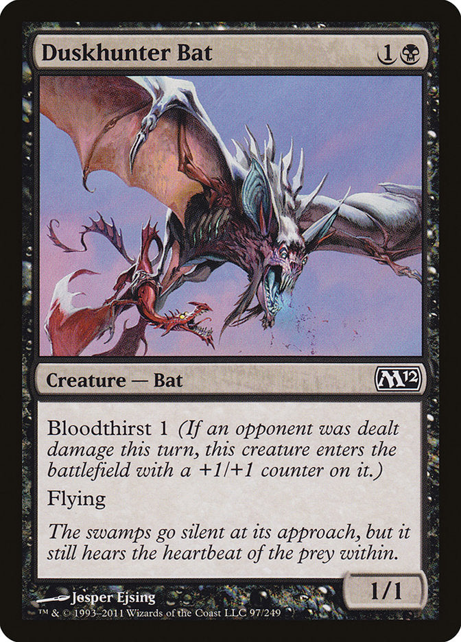 Duskhunter Bat (97) [Magic 2012] | Odin's Place