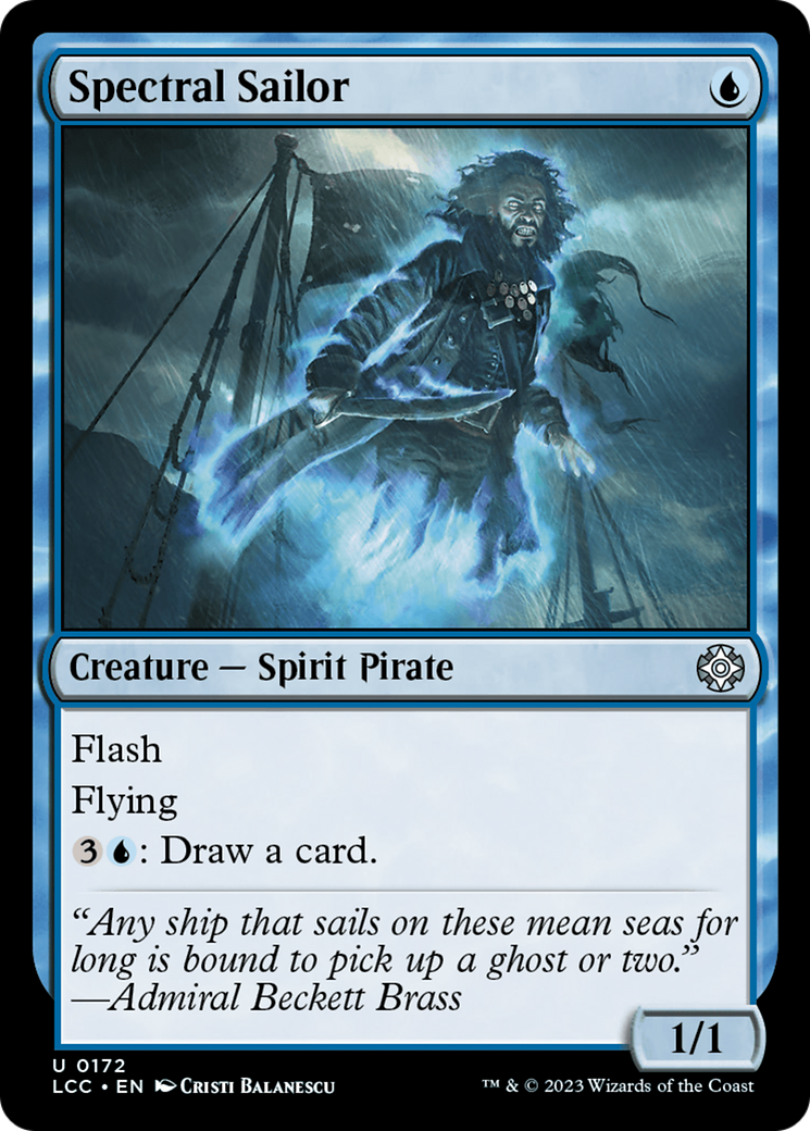 Spectral Sailor [The Lost Caverns of Ixalan Commander] | Odin's Place