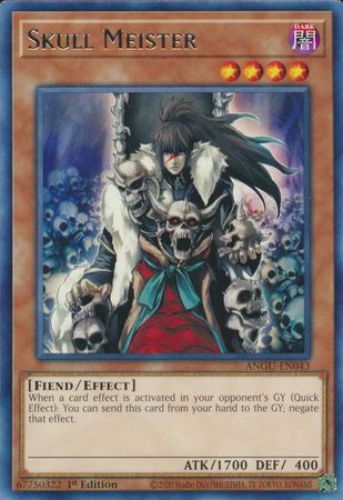 Skull Meister (Collector's Rare) [ANGU-EN043] Collector's Rare | Odin's Place