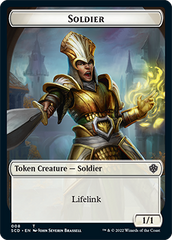 Insect // Soldier Double-Sided Token [Starter Commander Decks] | Odin's Place