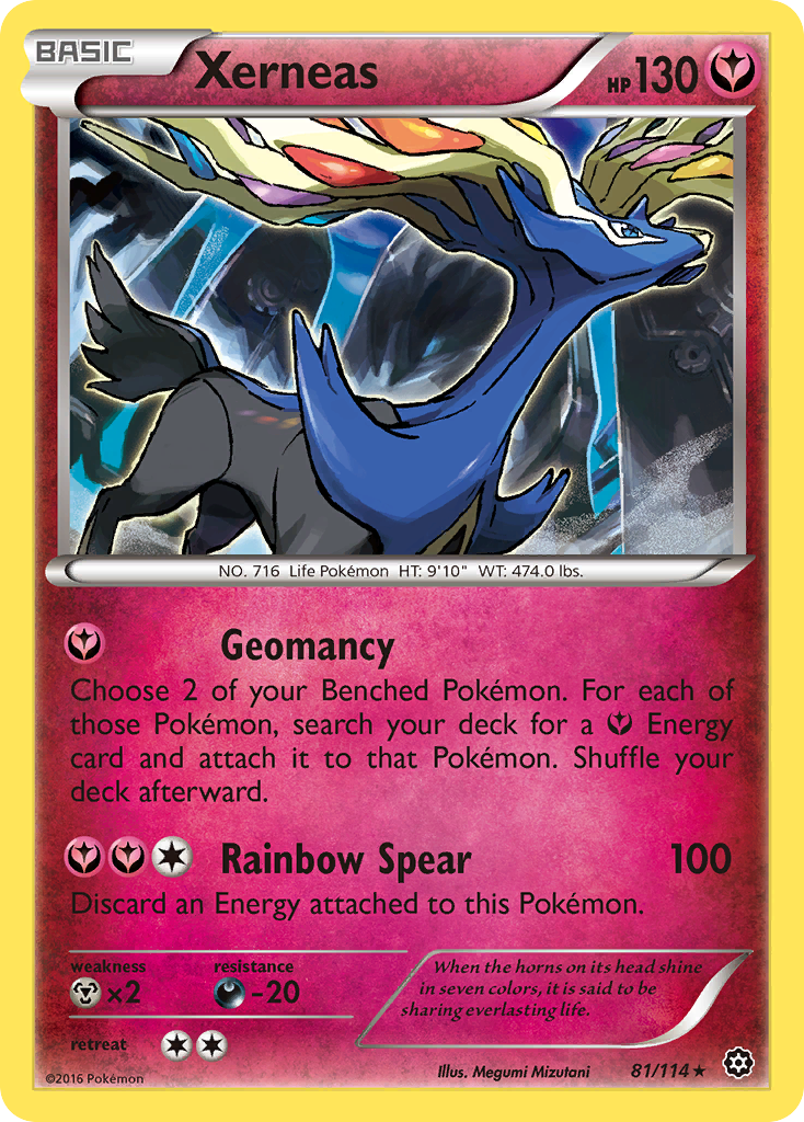 Xerneas (81/114) [XY: Steam Siege] | Odin's Place