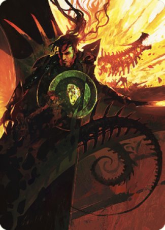Mishra's Command Art Card [The Brothers' War Art Series] | Odin's Place