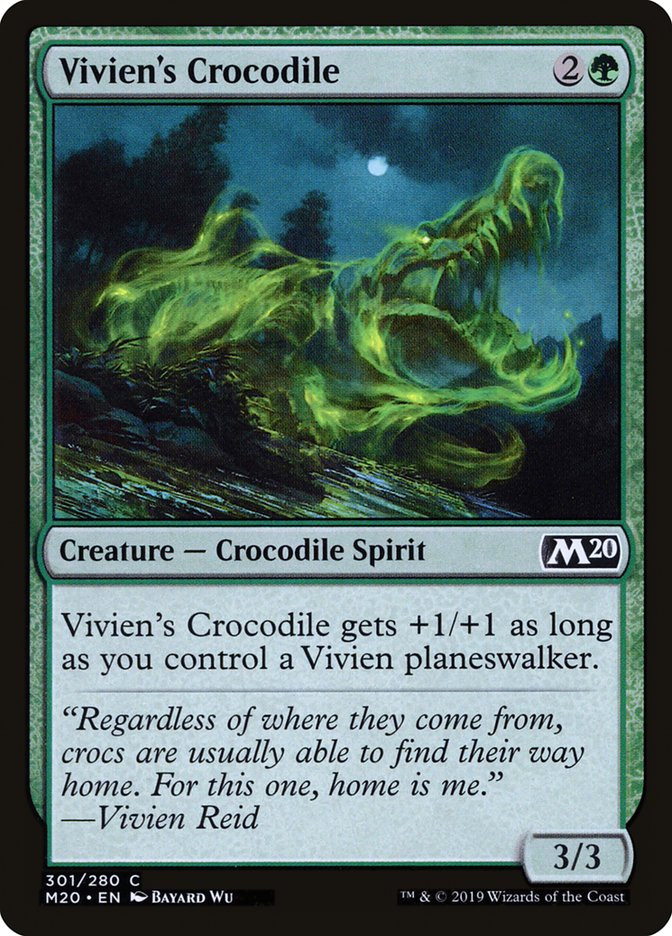 Vivien's Crocodile [Core Set 2020] | Odin's Place