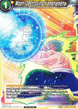 Moon-Destroying Kamehameha (Power Booster: World Martial Arts Tournament) (P-160) [Promotion Cards] | Odin's Place