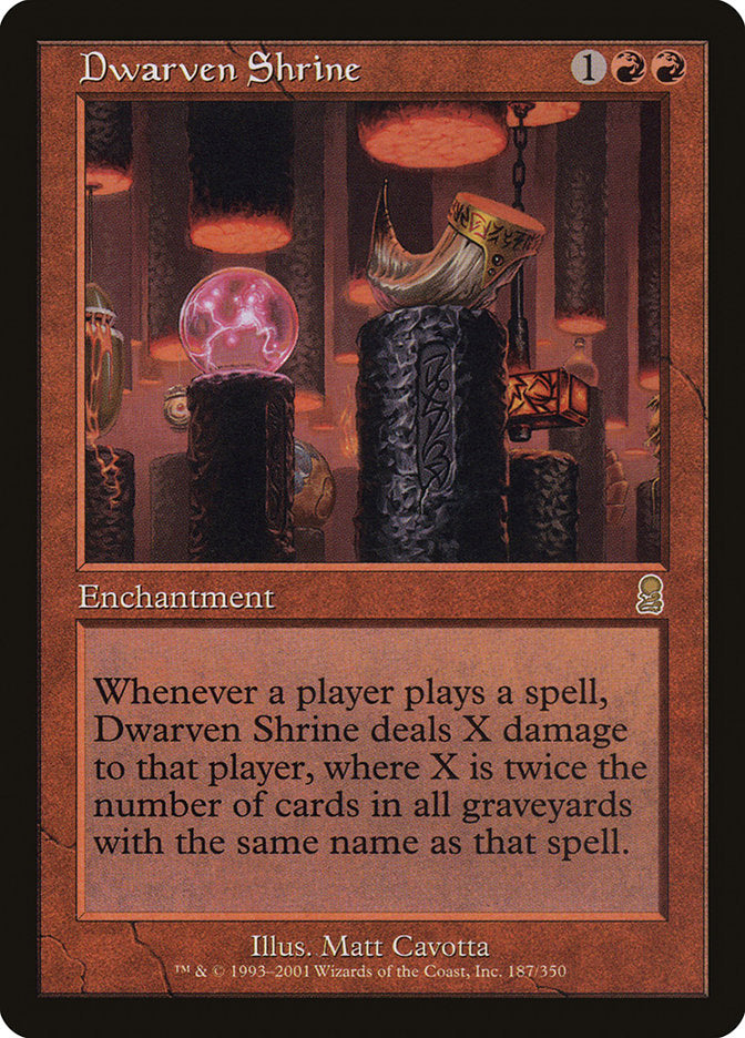 Dwarven Shrine (187) [Odyssey] | Odin's Place