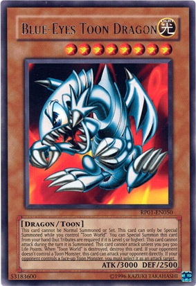 Blue-Eyes Toon Dragon [RP01-EN050] Rare | Odin's Place