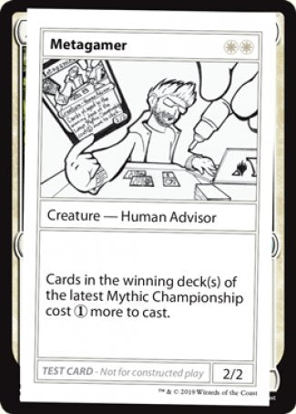 Metagamer (2021 Edition) [Mystery Booster Playtest Cards] | Odin's Place