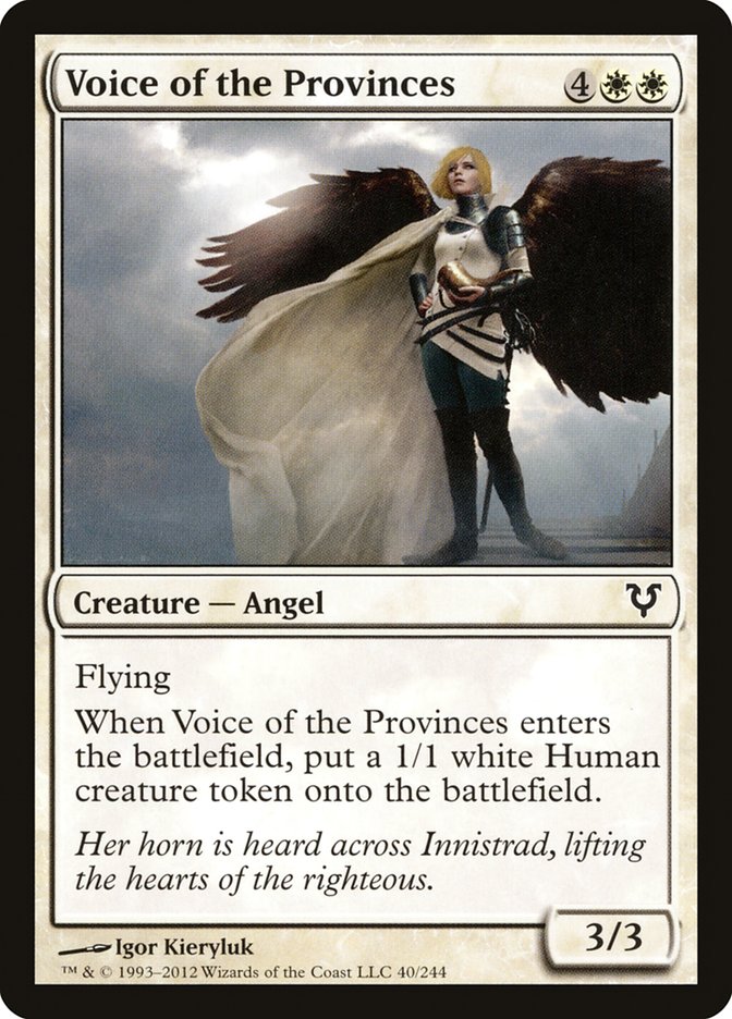 Voice of the Provinces (40) [Avacyn Restored] | Odin's Place