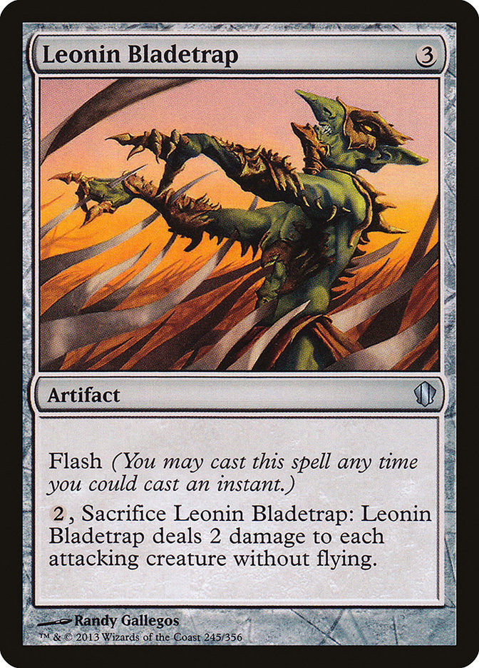 Leonin Bladetrap (245) [Commander 2013] | Odin's Place