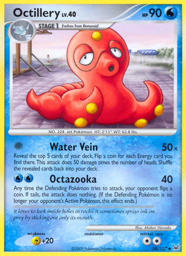 Octillery (58/127) [Platinum: Base Set] | Odin's Place