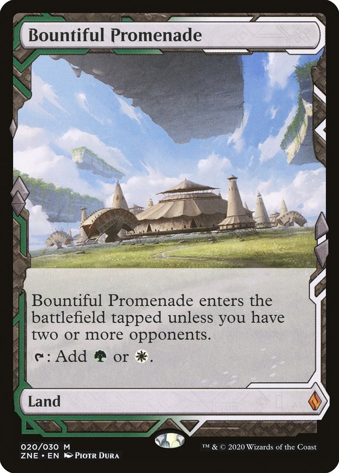 Bountiful Promenade (Expeditions) [Zendikar Rising Expeditions] | Odin's Place