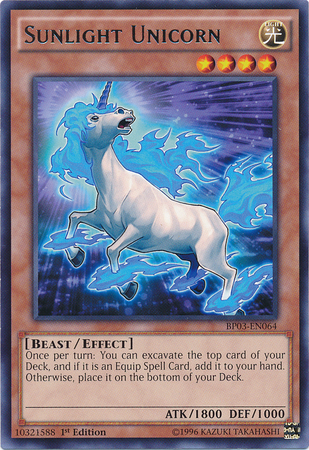 Sunlight Unicorn [BP03-EN064] Rare | Odin's Place