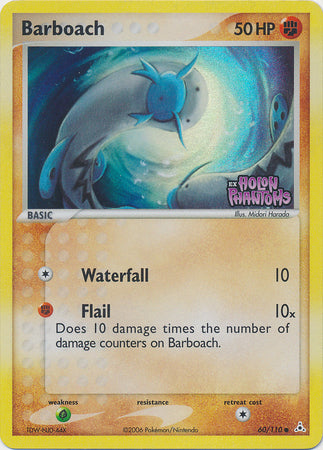 Barboach (60/110) (Stamped) [EX: Holon Phantoms] | Odin's Place