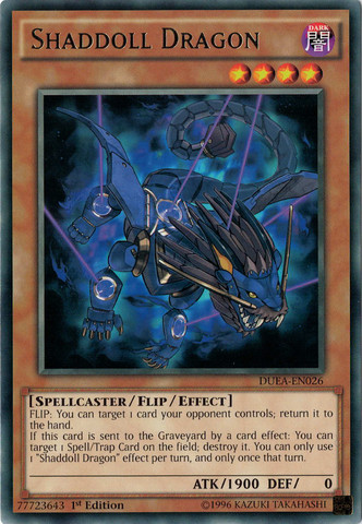 Shaddoll Dragon [DUEA-EN026] Rare | Odin's Place