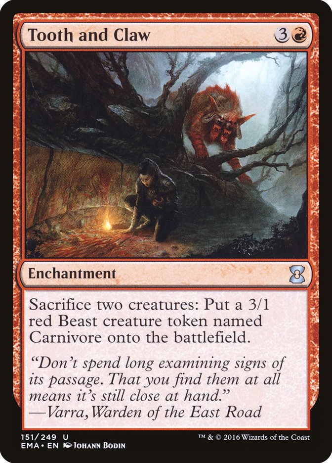 Tooth and Claw (151) [Eternal Masters] | Odin's Place