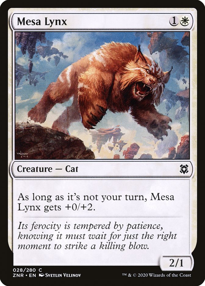 Mesa Lynx [Zendikar Rising] | Odin's Place