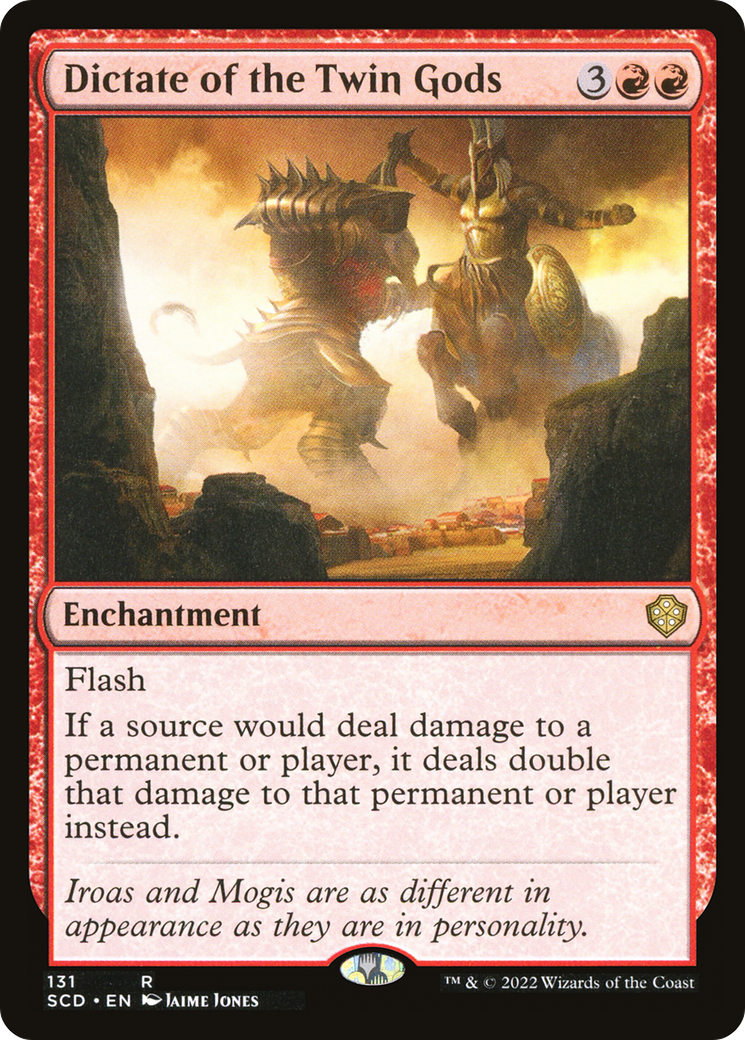 Dictate of the Twin Gods [Starter Commander Decks] | Odin's Place