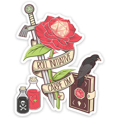 Forged Gaming: D&D Themed Vinyl Stickers | Odin's Place
