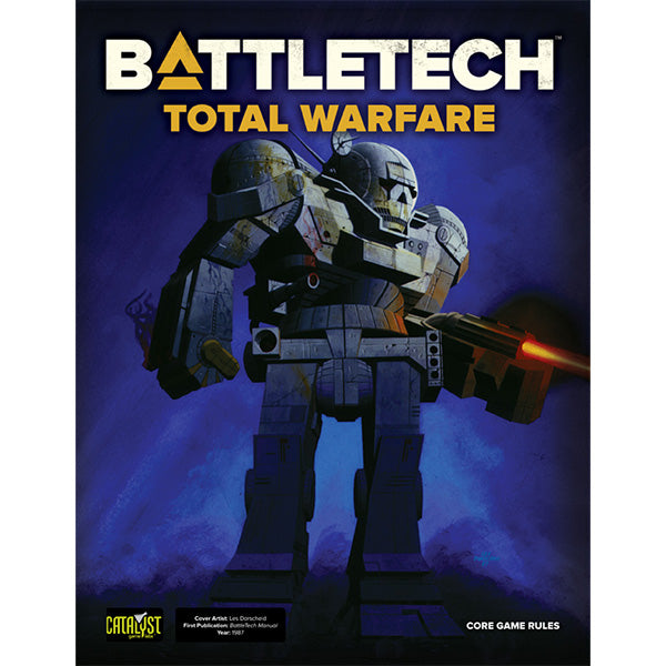 BattleTech: Total Warfare 2nd Ed, Vintage Cover | Odin's Place