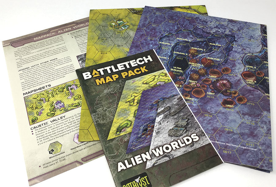 Battletech: Map Pack Alien Worlds | Odin's Place