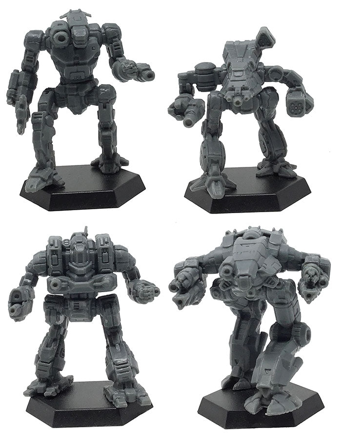 Battletech Miniature Force Pack: Inner Sphere Heavy Battle Lance | Odin's Place