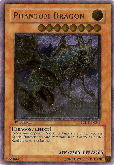 Phantom Dragon [LODT-EN041] Ultimate Rare | Odin's Place