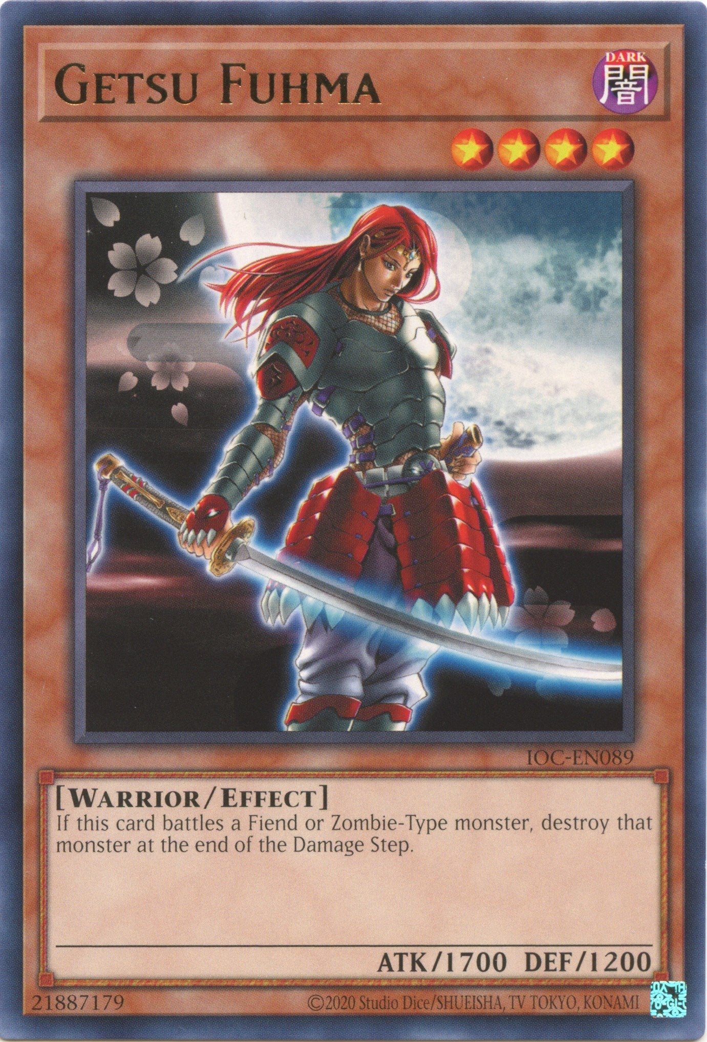 Getsu Fuhma (25th Anniversary) [IOC-EN089] Rare | Odin's Place